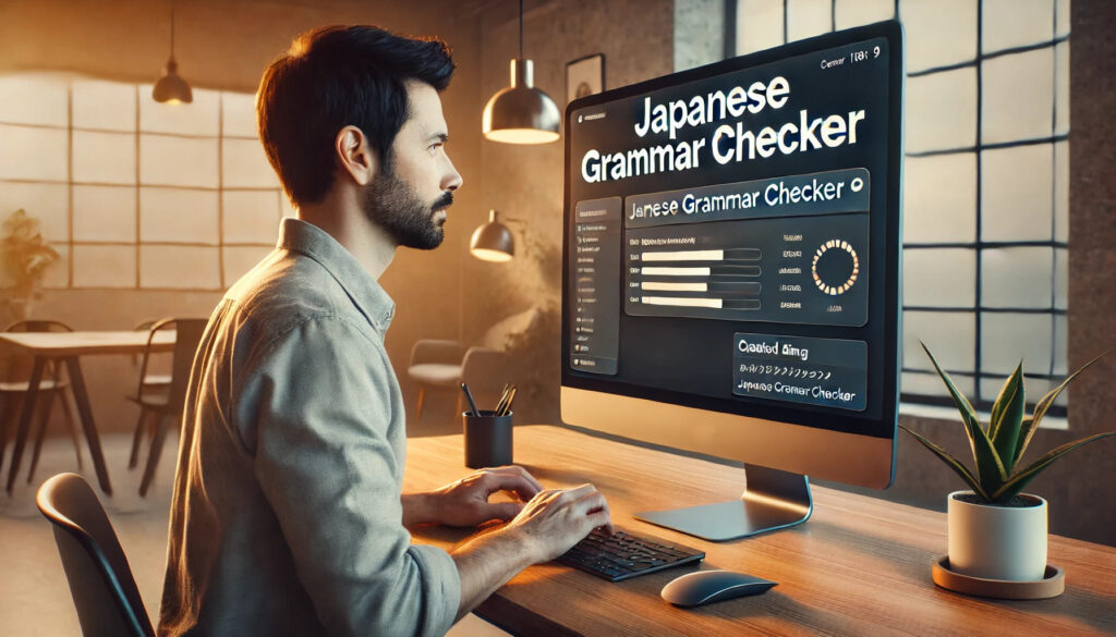 Japanese Grammar Checker